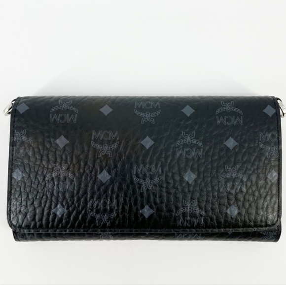 🚫SOLD🚫🆕️MCM Visetos Wallet Crossbody Bag - Picture 2 of 16